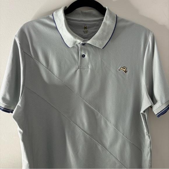 Tracksmith X J.Crew Van Cortlandt Polo Shirt Gray - Picture 2 of 7